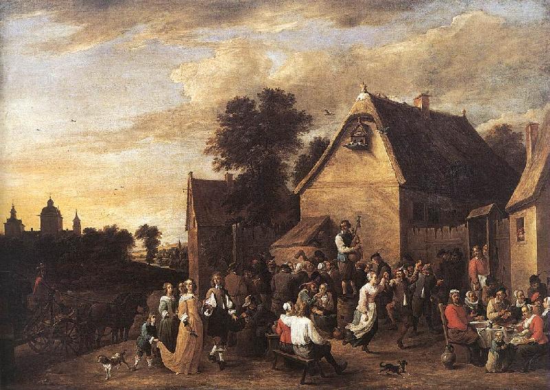TENIERS, David the Younger Flemish Kermess fh China oil painting art